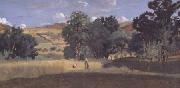 Jean Baptiste Camille  Corot Moisson dans une vallee (mk11) Spain oil painting artist